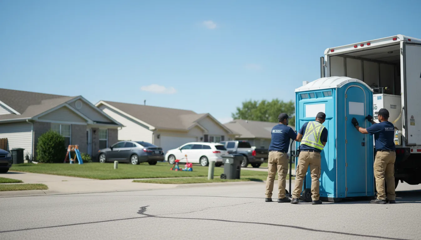 Standard Porta Potty Rentals in Commiskey, IN near me